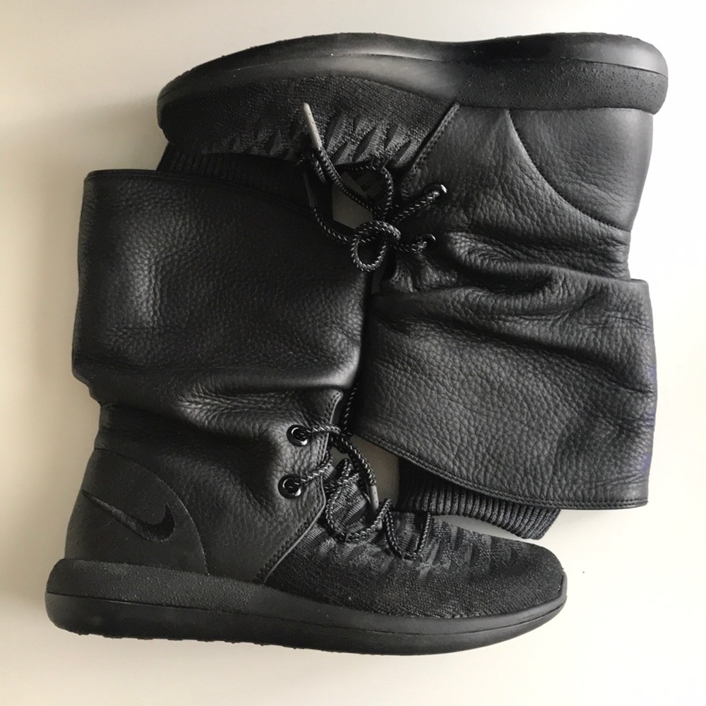 Nike Roshe Two Hi Flyknit Trainers - Sneaker Boot